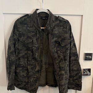 Rave Women's Camouflage Bomber Jacket